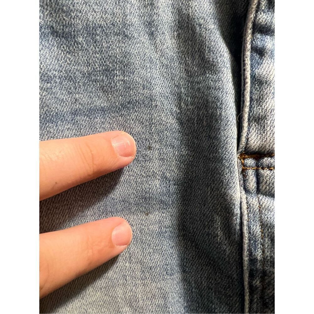 Risen Los Angeles Distressed Denim Skirt Woman’s Size Large - Picture 4 of 11